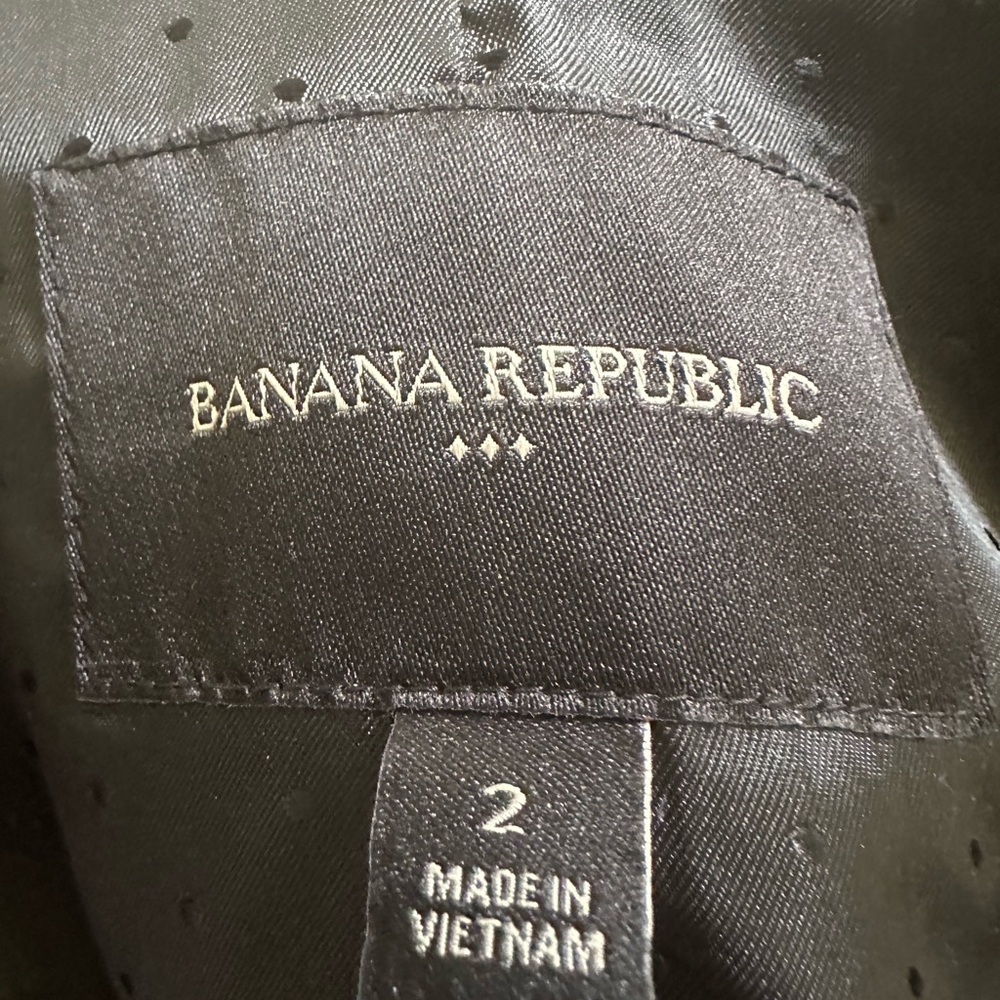 Banana Republic military blazer women’s size 2 - Picture 5 of 5